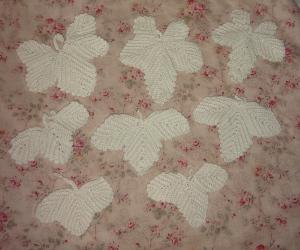 LOT DE GRANDES FEUILLES ANCIENNES POUR CREATIONS