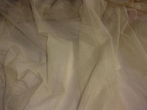 Tulle ancien coloris naturel