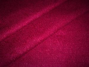 Beau lainage bouclette ancien , framboise/bordeaux