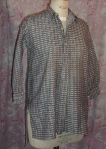 chemise ancienne ou vintage homme , petite taille, apprenti, campagne