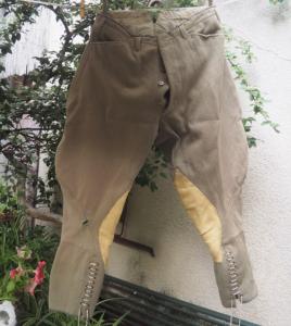 " Pantalon ancien d'équitation, possible militaire ? , campagne , chasse