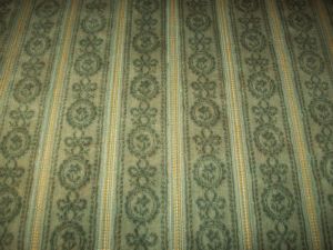  TISSU ANCIEN VELOURS STYLE LOUIS XVI TONS FANES