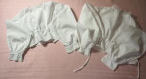 2 jolies brassières anciennes, 19 ème, poupée