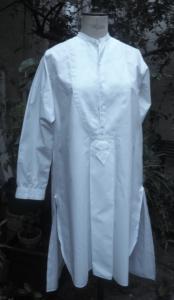 Chemise ancienne pour homme, petite broderie, costume régional, théatre