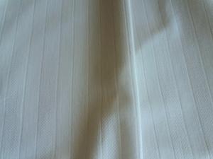 Tissu blanc ancien joli tissage, rideaux, coussins
