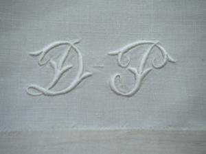 monogramme ancien DP