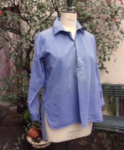  chemise ancienne de travail, bleu de travail