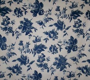 Tissu ancien , jolies fleurs bleues