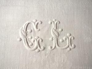 monogramme ancien CL