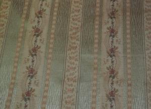 Tissu ancien soyeux style Louis XVI