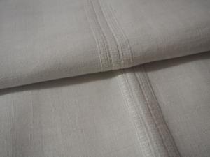 Belle nappe ancienne rustique , 19ème, en lin, nappe carrée