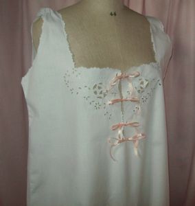 * RAVISSANTE CHEMISE ANCIENNE BRODEE