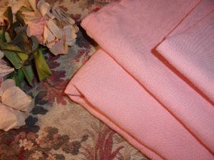 COUPON DE LIN ANCIEN TEINT POUR CREATIONS, coloris rose