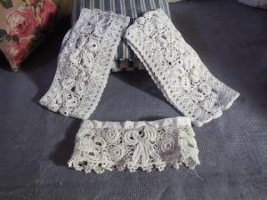  Dentelle d'Irlande ancienne pour réutilisation