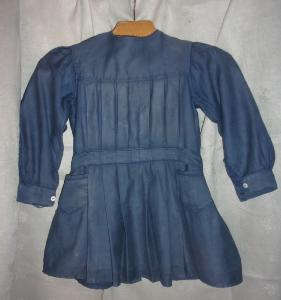  BLOUSE D ECOLE ANCIENNE ENFANT 1900 USAGEE