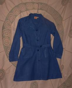 tablier d'enfant ,blouse école , ancien ou vintage, campagne, école, état neuf   #