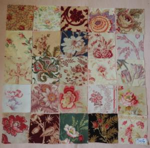 LOT DE 25 COUPONS DE TISSUS ANCIENS POUR PATCHWORK