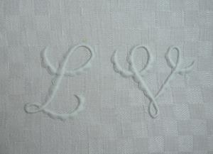 monogramme ancien LV