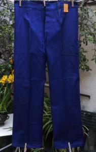  PANTALON VINTAGE DE TRAVAIL CAMPAGNE. METIER. BLEU DE TRAVAIL, avec étiquettes d'origine