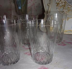 2 VERRES ANCIENS EN CRISTAL DE BACCARAT..GOBELET