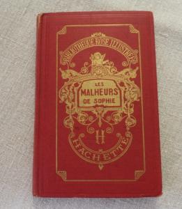 Livre ancien , les malheurs de Sophie, de la comtesse de Ségur