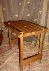  CHARMANT TABOURET ANCIEN DE PEINTRE OU VINTAGE