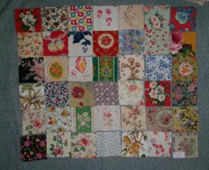  Lot de 42 petits coupons de tissus anciens pour patchwork../// ///