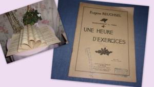   partitions anciennes , vendues pour la déco , des créations ou du scrapbooking