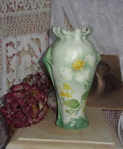   BEAU GRAND VASE ANCIEN KELLER ET GUERIN. LUNEVILLE